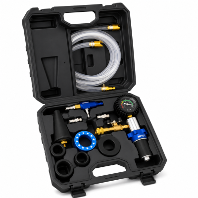 Coolant Vacuum Refill Kit 13PC - Black