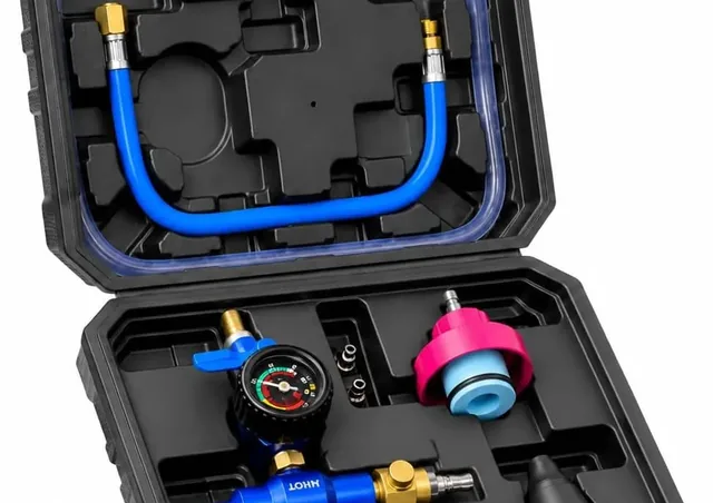 Coolant Vacuum Refill Kit 9PC — Blue