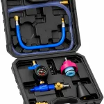 Coolant Vacuum Refill Kit 9PC – Black