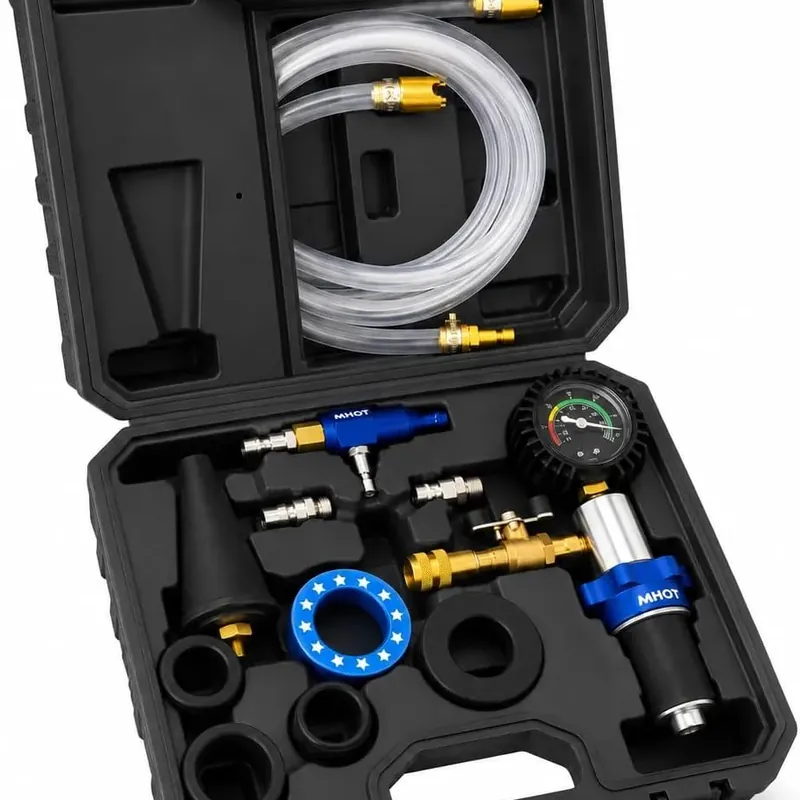 Coolant Vacuum Refill Kit 13PC — Black