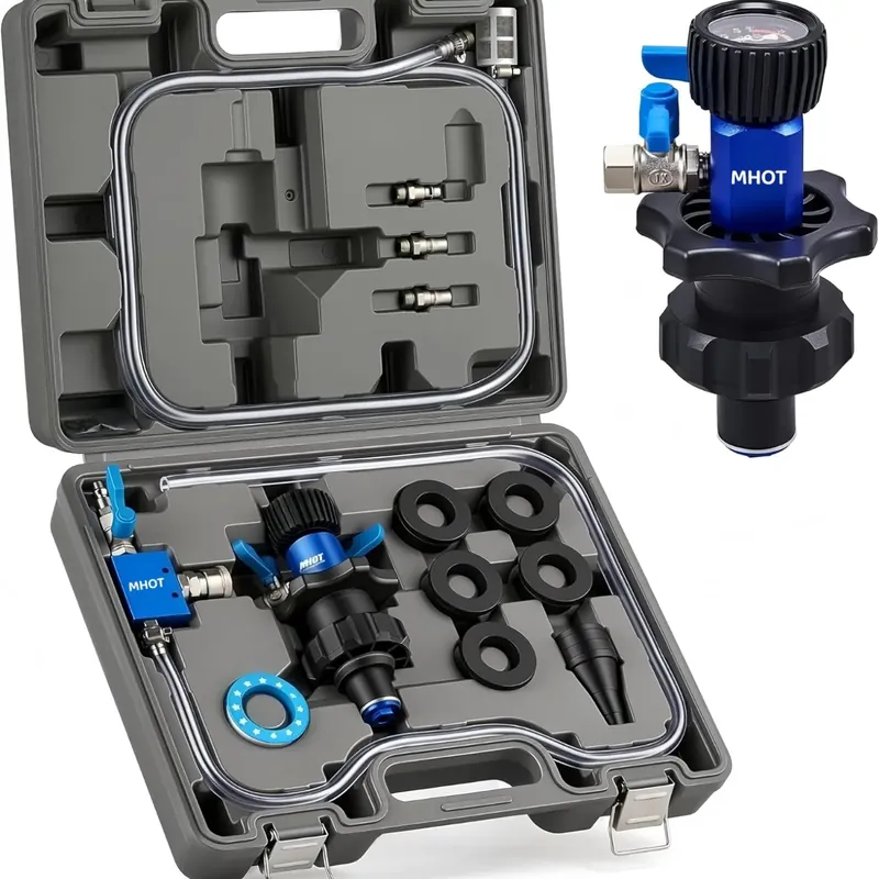 Coolant Vacuum Refill Kit 15PC — Gray