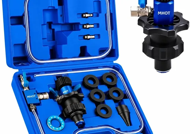 Coolant Vacuum Refill Kit 15PC — Blue