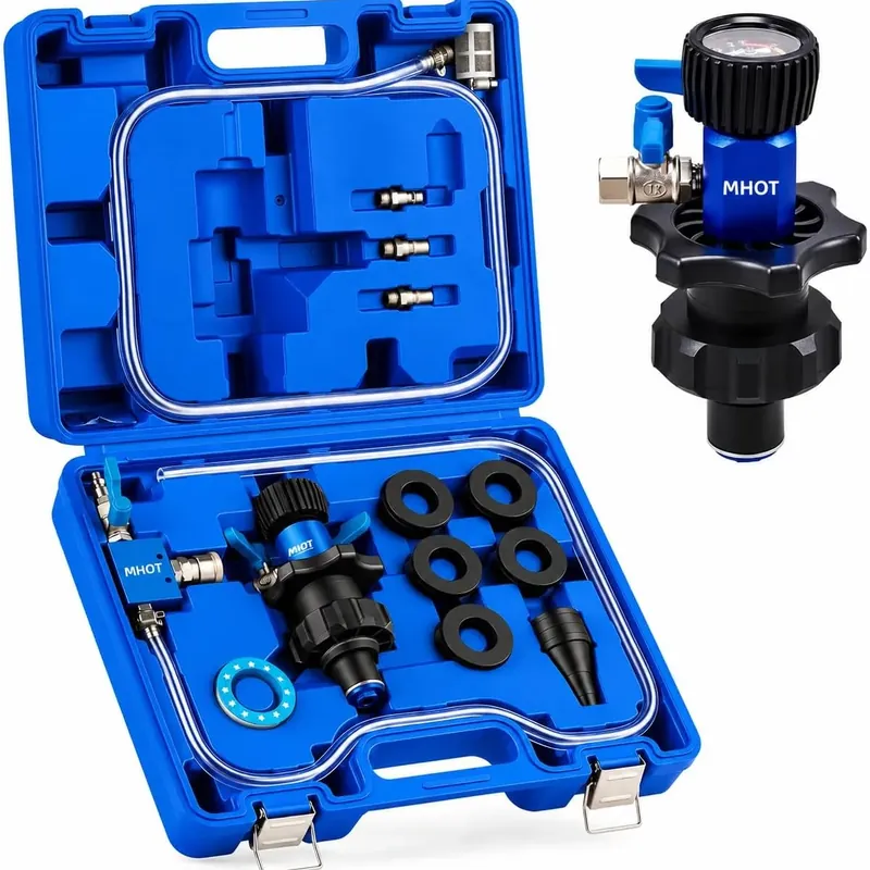 Coolant Vacuum Refill Kit 15PC — Blue